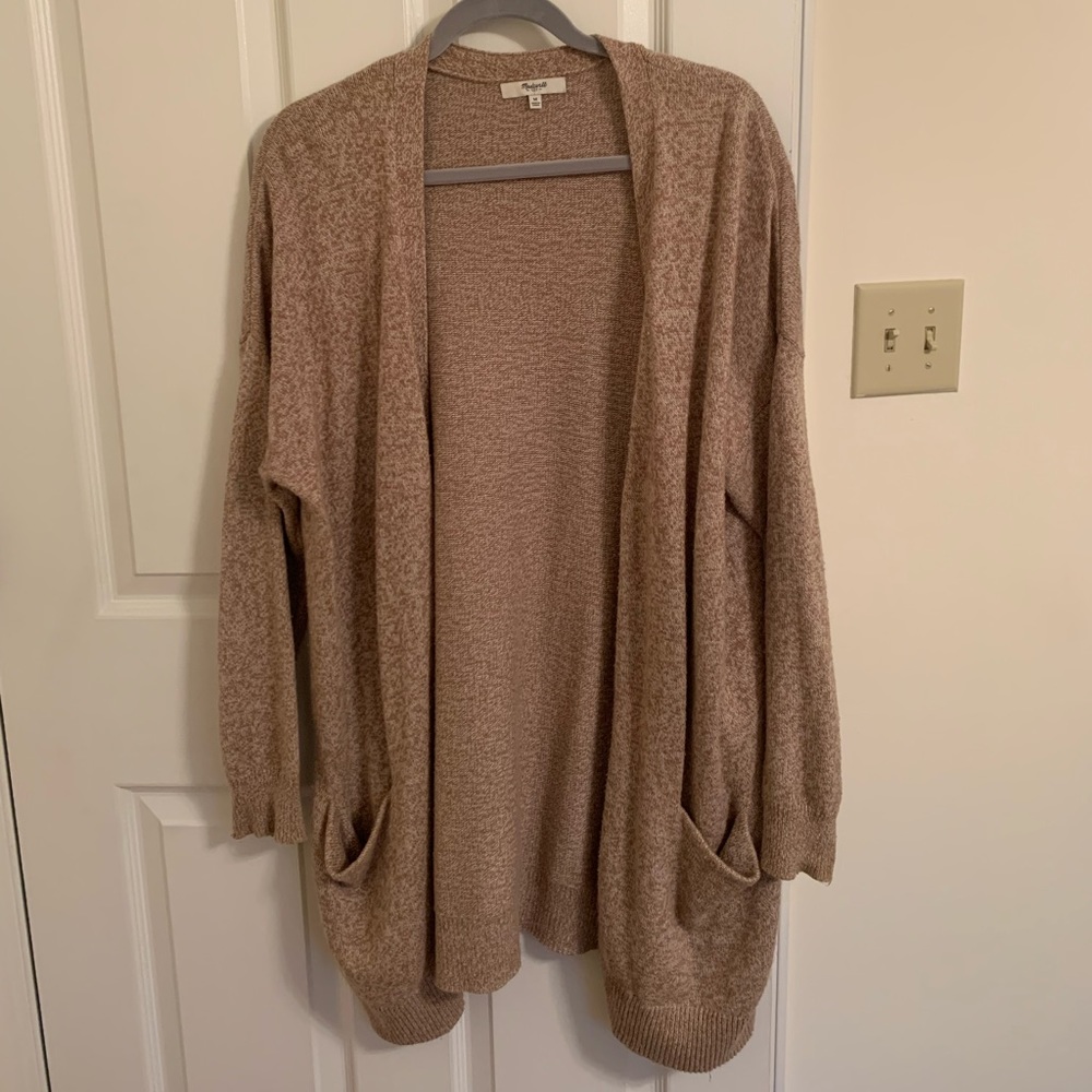 Madewell Camel Cardigan